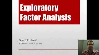 Exploratory Factor Analysis EFA Part 1 Persian Language [upl. by Heins]