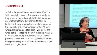 5 May23  Rev Dr Naomi Dowdy Spiritual Gift 1 of 4 [upl. by Ddart]