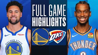 WARRIORS at THUNDER  FULL GAME HIGHLIGHTS  December 8 2023 [upl. by Arbrab]