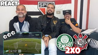 REACT PALMEIRAS 2X0 CORINTHIANS  JA ERA PREVISTO BRASILEIRÃO [upl. by Oelc407]