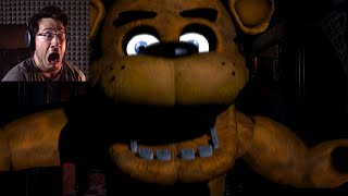 Markiplier first jumpscares in every FNaF [upl. by Singh]