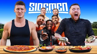 SIDEMEN CHOOSE OUR DIET FOR 24 HOURS ft Behzinga [upl. by Matheson]