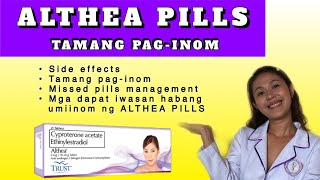 ALTHEA PILLS Tamang paginom para hindi mabuntis  Pwede ba sa nagpapadede [upl. by Vorster]