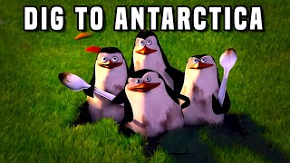 Is it POSSIBLE to Dig to Antarctica With a Plastic Spoon  Madagascar [upl. by Nonrev]