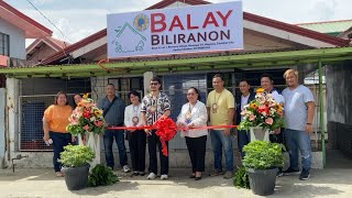 evcommunities  Launching of Balay Biliranon House Number 2 at Peerless Village Tacloban City [upl. by Rowena865]