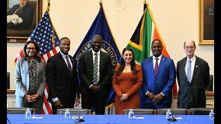 Minister Ronald Lamola Concludes his Working Visit to Washington DC USA 1219 September 2024 [upl. by Rachele]