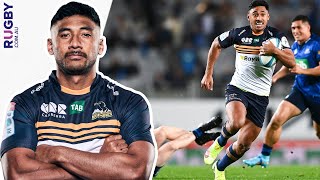 Irae Simone  The DESTRUCTIVE Brumbies centre  Super Rugby Pacific 2022 Highlights [upl. by Ikaz]