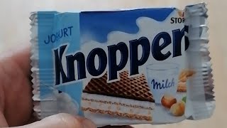 Knoppers milch unpacking sweets unpackingsweets chocolate [upl. by Fernandez]