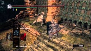 Dark Souls NPC kill 1 Siegmeyer of Catarina [upl. by Cloutman]