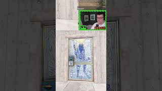 PORCELAIN SHEET METAL DOOR rust rustskins rustshorts rustclips shorts gaming fyp [upl. by Assenahs]