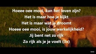 Marco Borsato  Mooi Official Songtekst [upl. by Calandra]