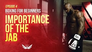 Boxing for Beginners Episode 4  Importance of the Jab  Mike Rashid [upl. by Judd]