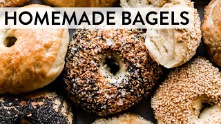 Homemade Bagels Recipe  Sallys Baking Recipes [upl. by Ennasirk]