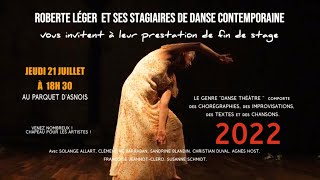 spectacle danse contemporaine ASNOIS 21 juillet 2022 [upl. by Eekram]