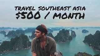 How to Travel Southeast Asia on 500  Month [upl. by Essirahs936]