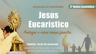 3ª QUINTA EUCARÍSTICA  ADORAÇÃO AO SANTÍSSIMO AO VIVO  PADRE REGINALDO MANZOTTI [upl. by Merrielle]