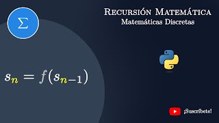 Matemáticas Discretas para Python Devs  Clase 11 Entendiendo la recursión [upl. by Anyd]