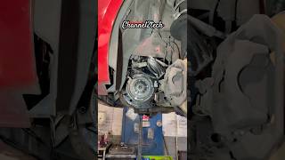 Flywheel locking tool 👀garage repair clutch flywheel cars service fail [upl. by Zrike]