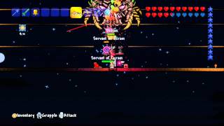 Killing OcramTerraria Easy boss [upl. by Loginov]