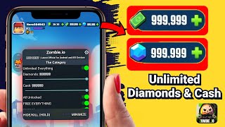 Zombieio MOD MENU APK v112024 Unlimited Diamonds Cash amp God Mode for iOS iPhone Android [upl. by Hoeg933]