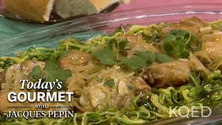 Delicious Coriander Chicken Thighs from Jacques Pépin  KQED [upl. by Sezen]