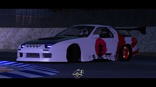 Assetto Corsa Mazda RX7 FC quotMy Rotor Machinequot Drift in Meihan Sportsland [upl. by Kit]