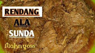 RESEP RENDANG SUNDA [upl. by Hsiekal]