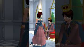 Princess angry 🤬 at Philanderer prince 😀😀 sakurachannel sakuraschoolsimulator sss kidoscartoon [upl. by Eintirb]