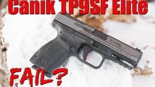 Canik TP9SF Elite 9mm Full Review Not What I Expected [upl. by Mansfield]