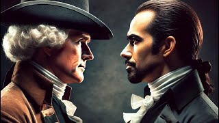 Thomas Jefferson Vs Alexander Hamilton RAP BATTLE [upl. by Odlonra974]