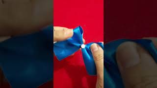 DIY Laço de Fita de Cetim Simples Fácil 🎀 [upl. by Ednalrym]