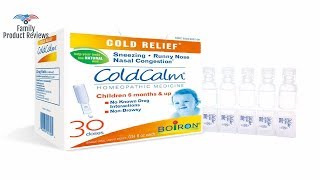 Boiron Coldcalm Baby 30 Doses Baby Cold Relief Drops for Sneezing Runny Nose and Nasal Congestio [upl. by Gelasius]