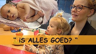 1STE X NAAR CONSULTATiEBUREAU 👶🍼📈💞  Bellinga Familie Vlog 934 [upl. by Hedvig]