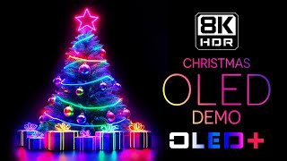 BEST OF OLED  Christmas Atmosphere in 8K HDR  Dolby Vision™ [upl. by Cowley]