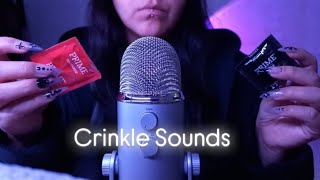 Asmr ♡ Crinkle Sounds 😴  Sin hablar [upl. by Ynaitirb]