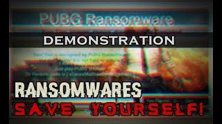 The PUBG Ransomware  Demonstration [upl. by Inod]