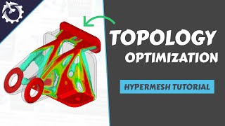 Topology Optimization using Hypermesh Optistruct Tutorial [upl. by Ehtiaf]