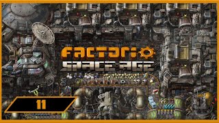 Bots und größerer Supermark  Factorio Space Age  11 Lets playDeutschGerman [upl. by Narol]