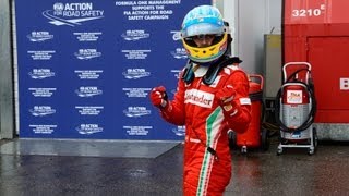 Alonso Pole Lap 2012 Germany [upl. by Etem923]