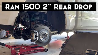 2023 Ram 1500 Maxtrac Rear 2quot Lowering Spring Install [upl. by Ettenil334]