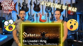 Sabaton En Livstid I Krig REACTION by Songs and Thongs A lifetime of war [upl. by Osborne]