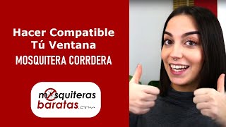 🔴 Cómo Hacer Compatible la Ventana con Mosquiteras Correderas [upl. by Aennyl]