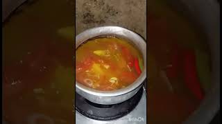 Potato and tomato Dal ranna recipe shortsvideo [upl. by Dodd269]