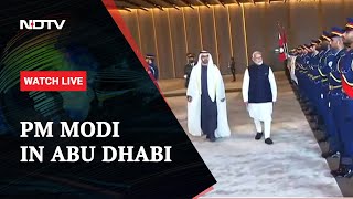 Ahlan Modi  PM Modi Holds Talks With UAE President Grand Event Later Today  PM Modi In UAE Live [upl. by Ainoloppa405]