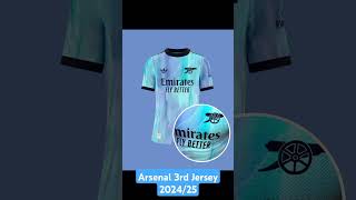 Arsenal 202425 third kit 🔥 football football short [upl. by Moina665]