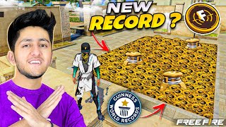 New Record  9999k Ff Token In One Game Crazy Challenge Can We Complete It   Garena Free Fire [upl. by Isak831]