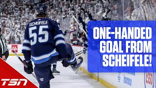 MARK SCHEIFELE SCORES GOAL WITH GORGEOUS ONEHANDED TIP [upl. by Odette]