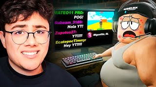 Simulador de ser Streamer en Roblox 🤨🎮 [upl. by Mcgrath]