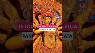 ✨30 Best Durga Puja Pandals in Kolkata 😍durgapuja navratri kolkatapandal [upl. by Gombosi]