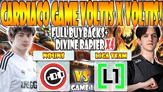 NOUNS VS L1GA TEAM BO3GAME 1YUMA GUNNAR LELIS VS CRYSTALLIS  PGL WALLACHIA SEASON 2  DOTA 2 [upl. by Oah]